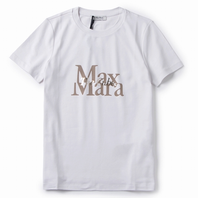 S MAX MARA Tシャツ ONDA ジャージー ロゴ スウェットシャツ