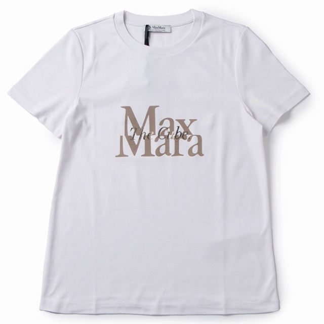 Max Mara(マックスマーラ)のS MAX MARA Tシャツ ONDA ジャージー ロゴ スウェットシャツ  レディースのトップス(Tシャツ(半袖/袖なし))の商品写真