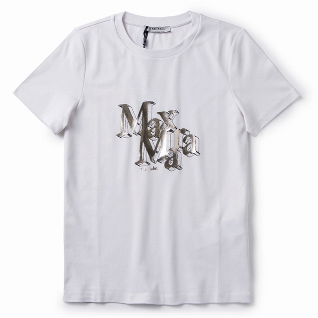 S MAX MARA Tシャツ ONDA ジャージー ロゴ スウェットシャツ