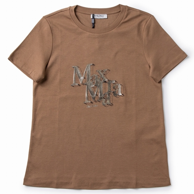S MAX MARA Tシャツ ONDA ジャージー ロゴ スウェットシャツ