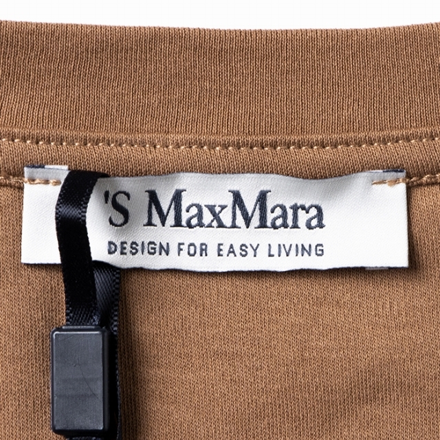 Max Mara(マックスマーラ)のS MAX MARA Tシャツ ONDA ジャージー ロゴ スウェットシャツ  レディースのトップス(Tシャツ(半袖/袖なし))の商品写真