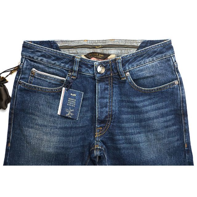 新品11万 ムーレー MOORER ハンドメイドセルヴィッジデニムCOMFORT
