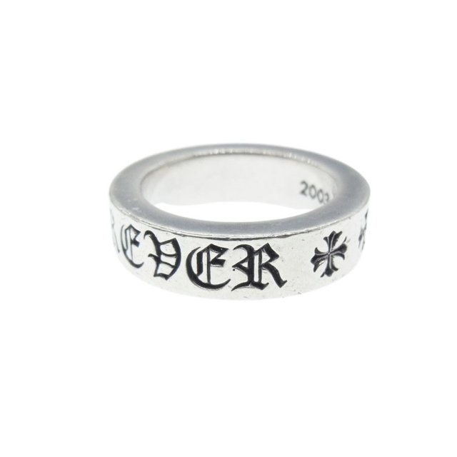 CHROME HEARTS クロムハーツ（原本無） リング 6mm SPACER FOREVER スペーサーリング フォーエバー #13 シルバー系 2