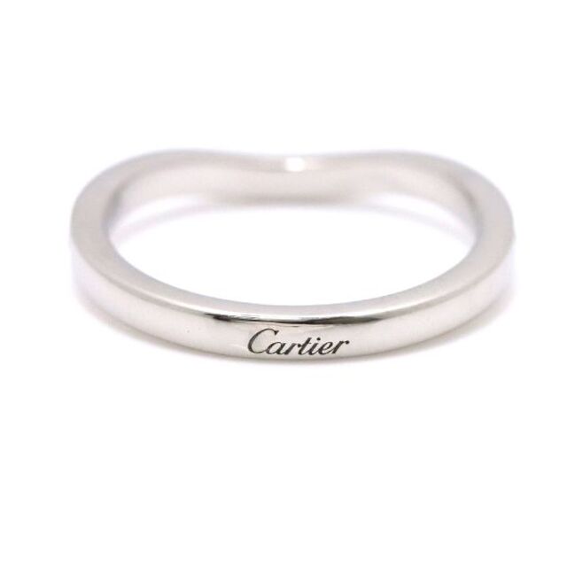 Cartier(カルティエ)のカルティエ Cartier バレリーナ #47 リング ハーフダイヤ Pt プラチナ 指輪 レディースのアクセサリー(リング(指輪))の商品写真