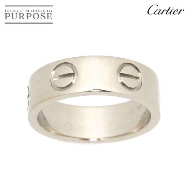 Cartier - カルティエ Cartier ラブ #48 リング K18 WG ホワイトゴールド 750 指輪