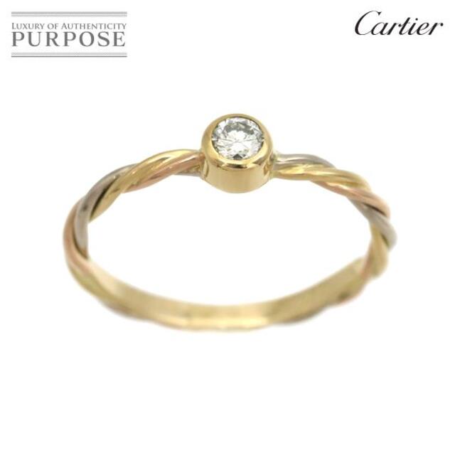 期間限定送料無料】 Cartier - 指輪 750 スリーカラー スリーゴールド