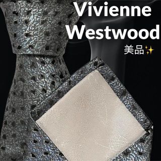 ヴィヴィアンウエストウッド(Vivienne Westwood)の【高級ネクタイ✨美品✨】Vivienne Westwood ドット 総柄(ネクタイ)