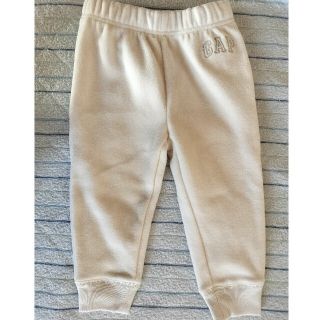 ベビーギャップ(babyGAP)の追記あり【送料込み】BabyGAPフリース長ズボン2years(パンツ)