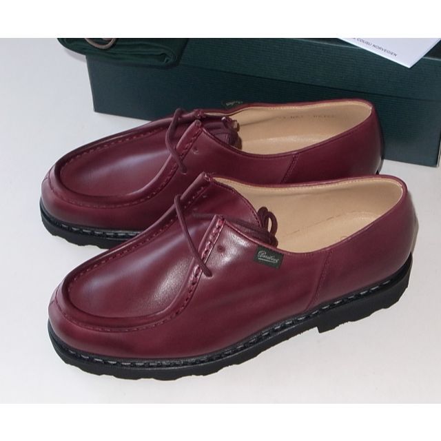 Paraboot(パラブーツ)のparaboot パラブーツ michael ミカエル wine size43 メンズの靴/シューズ(ブーツ)の商品写真