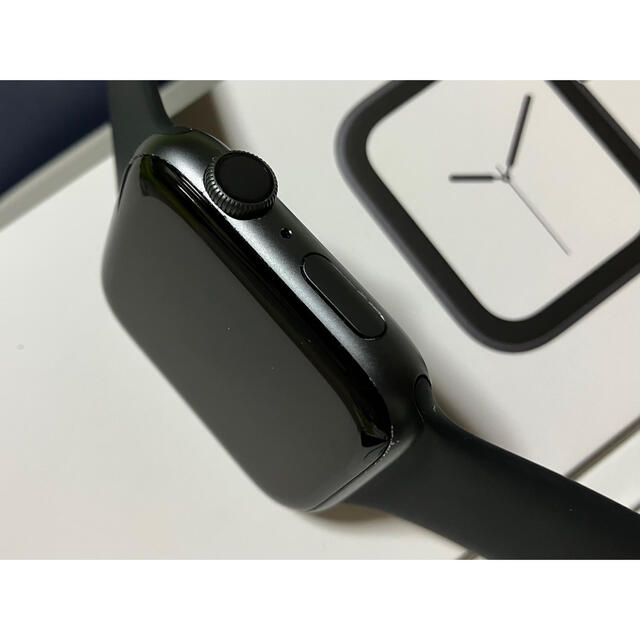 ★バンド３コ付★訳有Apple Watch４アップルウォッチ４黒ブラック４４mm