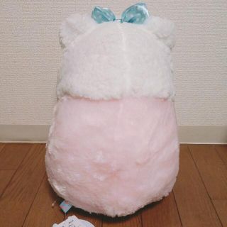 新品　もこもこころはむコロン2BIG　ももちゃん　ビッグ　ぬいぐるみ