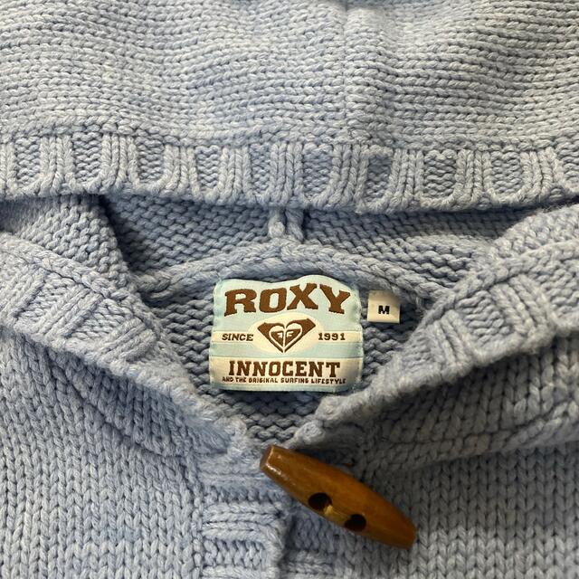 Roxy(ロキシー)のロキシー　ダッフル風フード付きカーディガン　ニット レディースのトップス(ニット/セーター)の商品写真