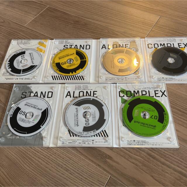 攻殻機動隊 STAND ALONE COMPLEX DVD-BOX 初回生産阪脩