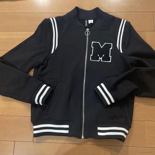 エイチアンドエム(H&M)のH&M裏起毛ジップアップ　M ミッキー　ハロウィンにも♪(ジャケット/上着)