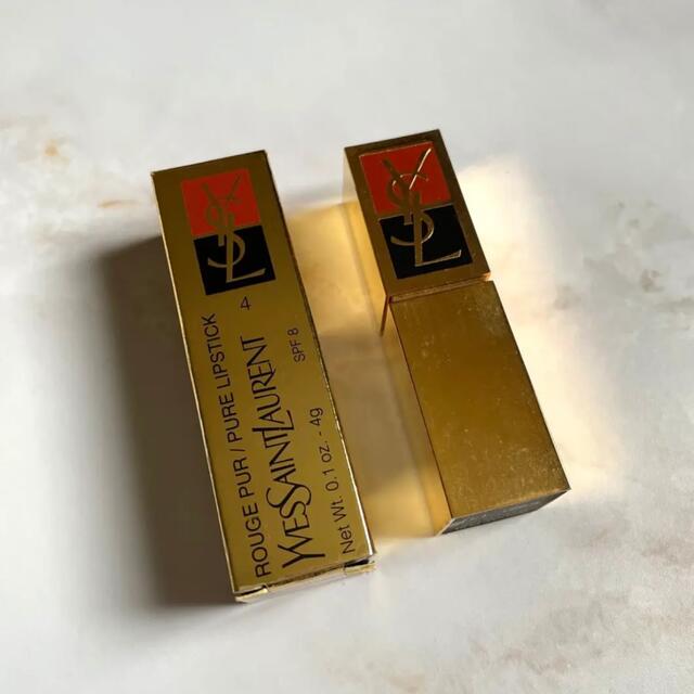 Yves Saint Laurent Beaute(イヴサンローランボーテ)のYSL ルージュピュール #4 ピンク系 リップスティック コスメ/美容のベースメイク/化粧品(口紅)の商品写真