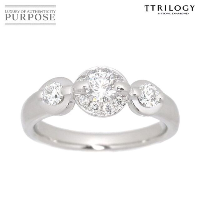 最終決算 10号 F/SI1-2/EX 0.50ct ダイヤ TORILOGY トリロジー