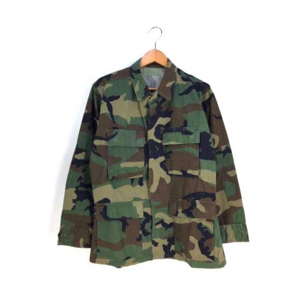 US ARMY(ユーエスアーミー) ウッドランドカモ コンバットジャケット メンズのジャケット/アウター(ミリタリージャケット)の商品写真