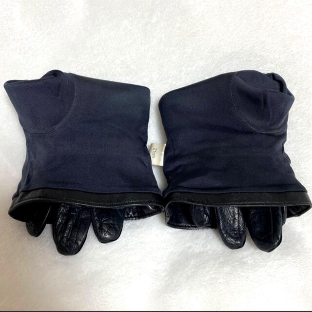 Chloe(クロエ)のChloe レザー手袋　黒 レディースのファッション小物(手袋)の商品写真