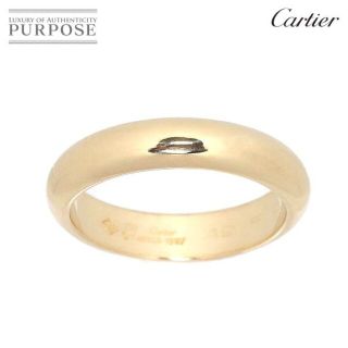 カルティエ(Cartier)のカルティエ バンド #49 リング 幅4.0mm K18 YG 750 指輪(リング(指輪))