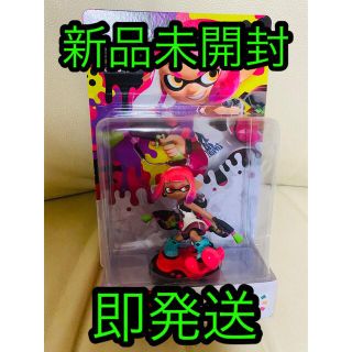 ニンテンドースイッチ(Nintendo Switch)の【新品未開封】amiibo  ガール(ネオンピンク) 1個　 Splatoon(ゲームキャラクター)