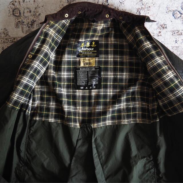 Barbour(バーブァー)のVintage Barbour "BURGHLEY" c36 1995年製 レディースのジャケット/アウター(ロングコート)の商品写真