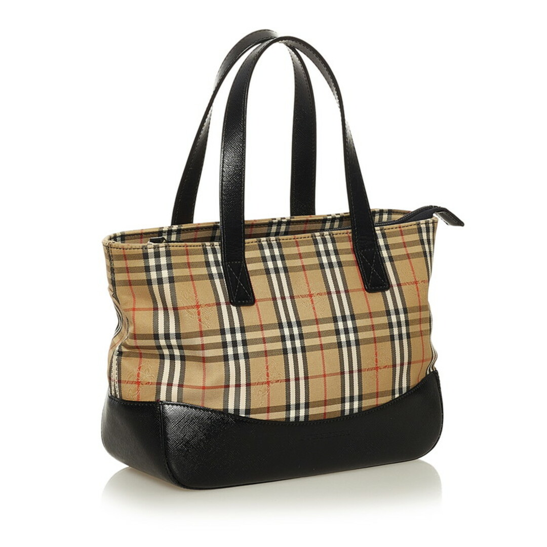 BURBERRY - バーバリー ノバチェック ハンドバッグ キャンバス