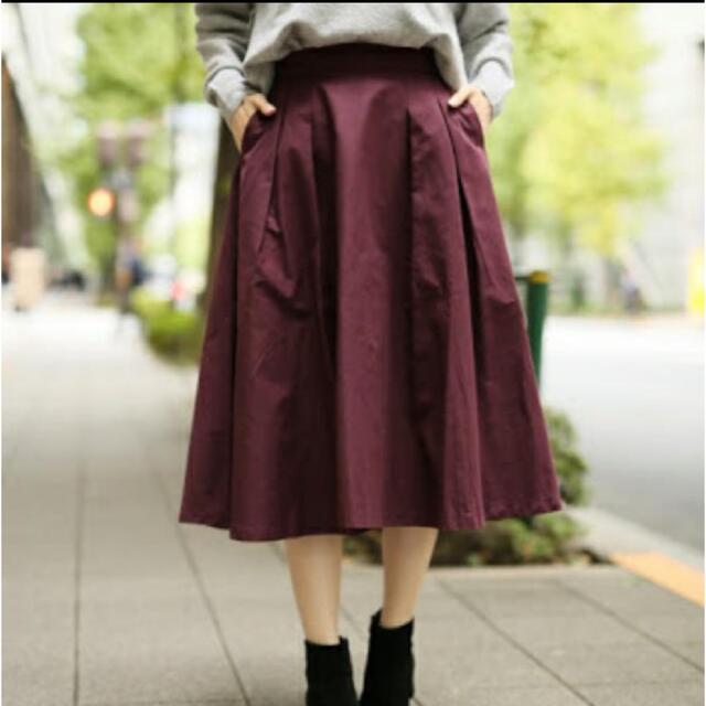 apart by lowrys(アパートバイローリーズ)のapart by lowrys TCNタックAラインスカート レディースのスカート(ひざ丈スカート)の商品写真