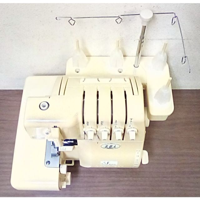 整備済ミシン ベビーロックミシン 衣縫人 BL515 2本針4本糸 コント新品