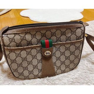 グッチ(Gucci)のオールド グッチ GG柄 バッグ(ショルダーバッグ)