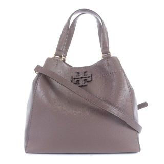 トリーバーチ(Tory Burch)のトリーバーチ マックグロー ハンドバッグ ショルダーバッグ グレー(ショルダーバッグ)