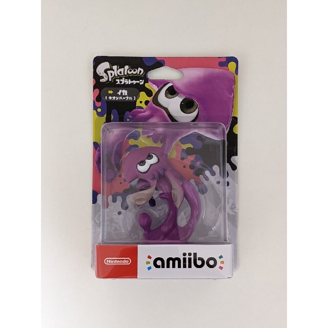 任天堂(ニンテンドウ)のamiibo スプラトゥーン イカ 2点セット エンタメ/ホビーのフィギュア(ゲームキャラクター)の商品写真