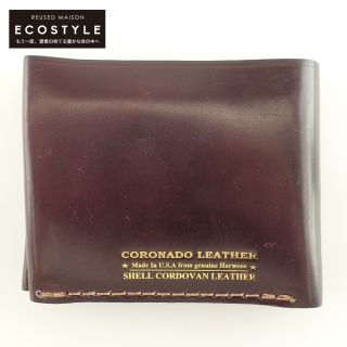 CORONADO LEATHER ホーウィン シェルコードバン 二つ折り 財布