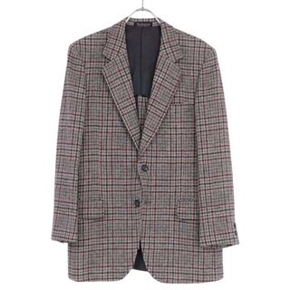 バーバリー(BURBERRY)のVintage バーバリー ジャケット テーラード チェック アウター M相当(テーラードジャケット)