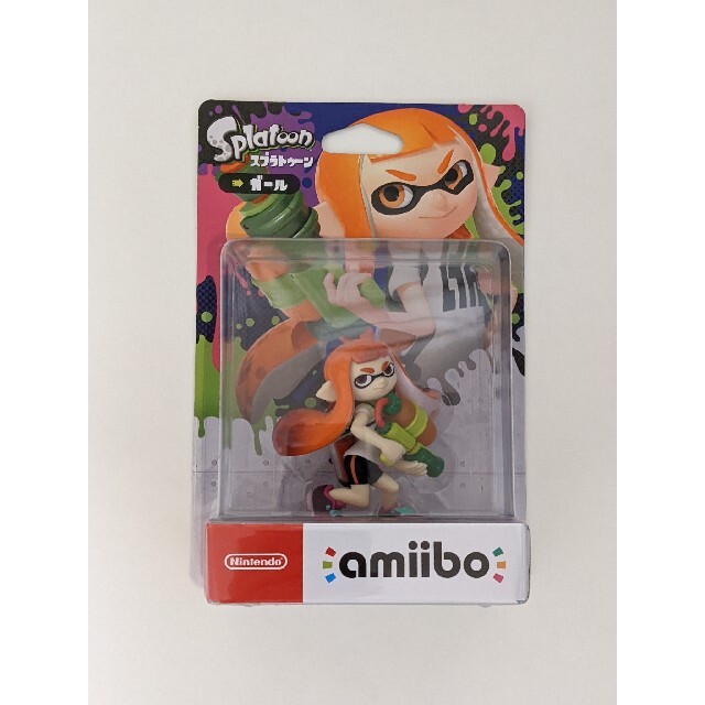 任天堂(ニンテンドウ)のamiibo スプラトゥーン ガール、ヒメ 3点セット エンタメ/ホビーのフィギュア(ゲームキャラクター)の商品写真