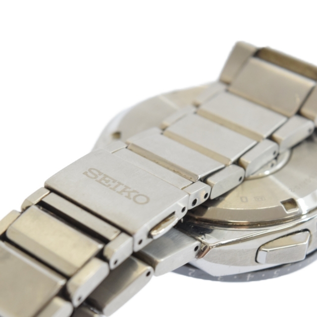 SEIKO セイコー アストロン デュアルタイム ソーラー電池腕時計 黒文字盤 ウォッチ ブラック 8X53-0AV0-2