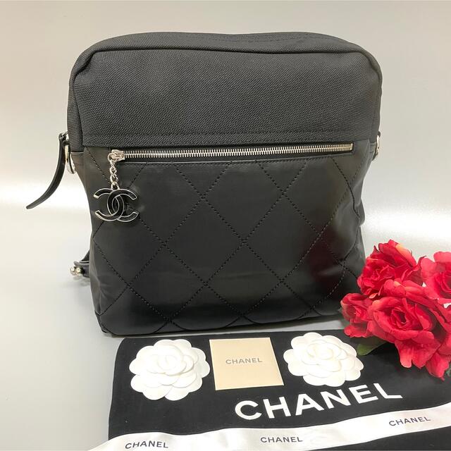 CHANEL シャネル パリビアリッツ ショルダー バッグ リュック 2way