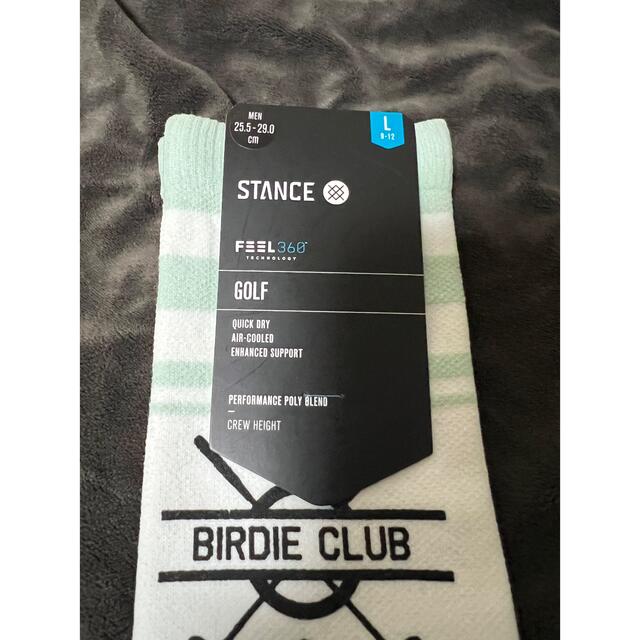 新品未使用品　STANCE BIRDIE CLUB CREW SOX メンズのレッグウェア(ソックス)の商品写真