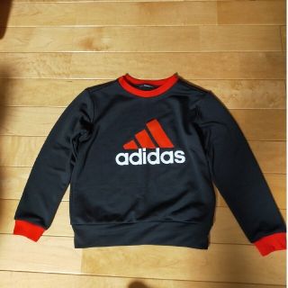 アディダス(adidas)のAdidas　アディダス　黒色　トレーナー120cm(Tシャツ/カットソー)