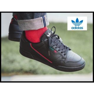 アディダス(adidas)の新品 アディダス コンチネンタル 80 グッチカラー スニーカー 27.5 ③(スニーカー)