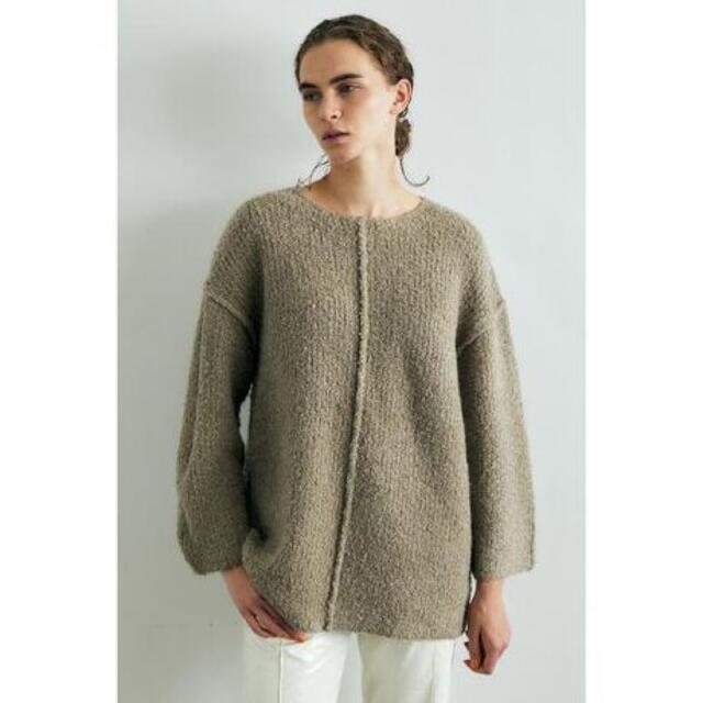 moussy(マウジー)のMOUSSY LOOSE KNIT チュニック レディースのトップス(ニット/セーター)の商品写真