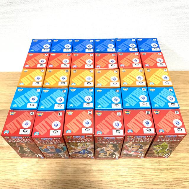 BANPRESTO - 【30点セット】ワンピース ワーコレ 大海賊百景1〜5の通販