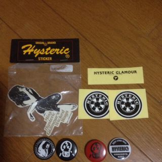 ヒステリックグラマー(HYSTERIC GLAMOUR)のヒスグラ☆シール 缶バッチ(その他)