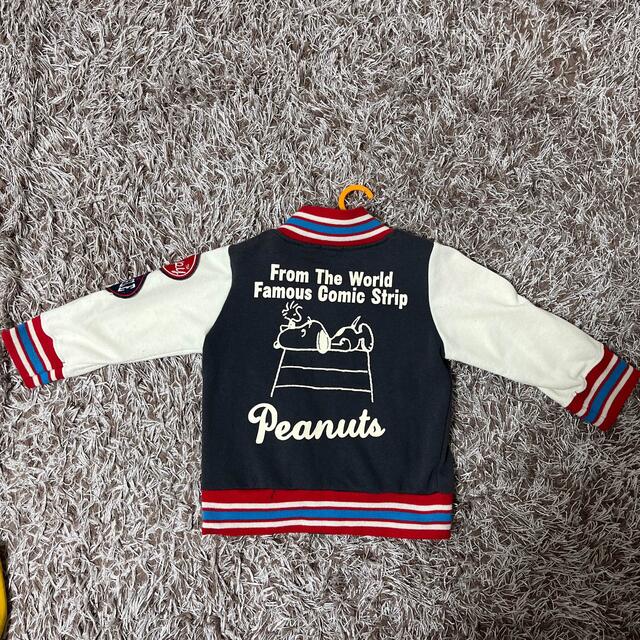 PEANUTS(ピーナッツ)のSNOOPY スタジャン キッズ/ベビー/マタニティのキッズ服男の子用(90cm~)(ジャケット/上着)の商品写真