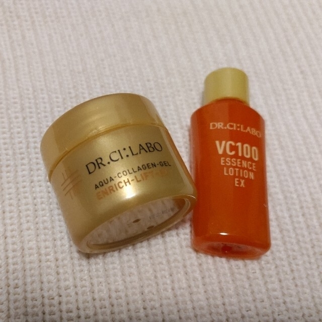 Dr.Ci Labo(ドクターシーラボ)のドクターシーラボ　アクアコラーゲンゲル&VC100エッセンスローション コスメ/美容のスキンケア/基礎化粧品(化粧水/ローション)の商品写真