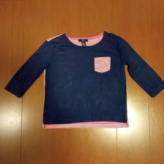 ギャップキッズ(GAP Kids)の【GAP】7分丈カットソー　130(Tシャツ/カットソー)