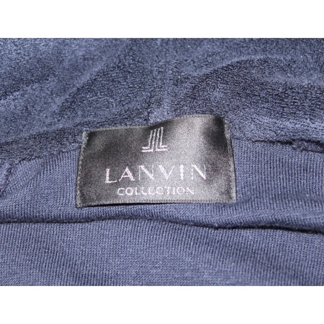 LANVIN COLLECTION 22SS パイル ジップ パーカー L 4