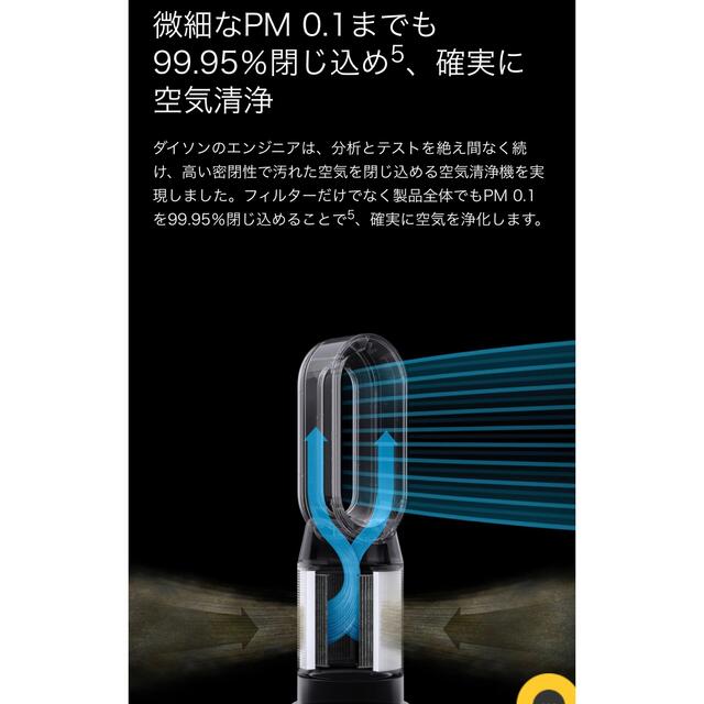 Dyson - ダイソン Pure Hot+Cool空気清浄機能付ファンヒーター 新品未