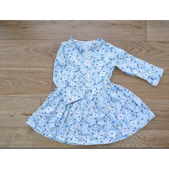 a.b.c　ワンピース　110cm　花柄 キッズ/ベビー/マタニティのキッズ服女の子用(90cm~)(ワンピース)の商品写真