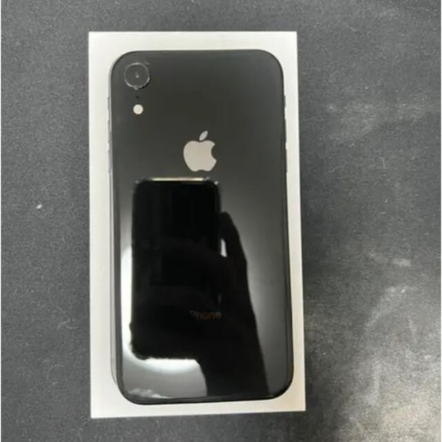 iPhone XR Black 64 GB au 箱あり 84%