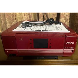 エプソン(EPSON)のEPSON プリンター EP-806AR レッド ジャンク品(その他)